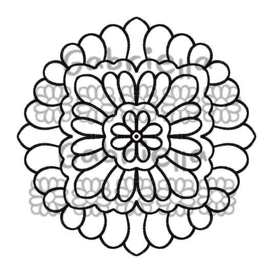 Mandala Colouring Page - Downloadable