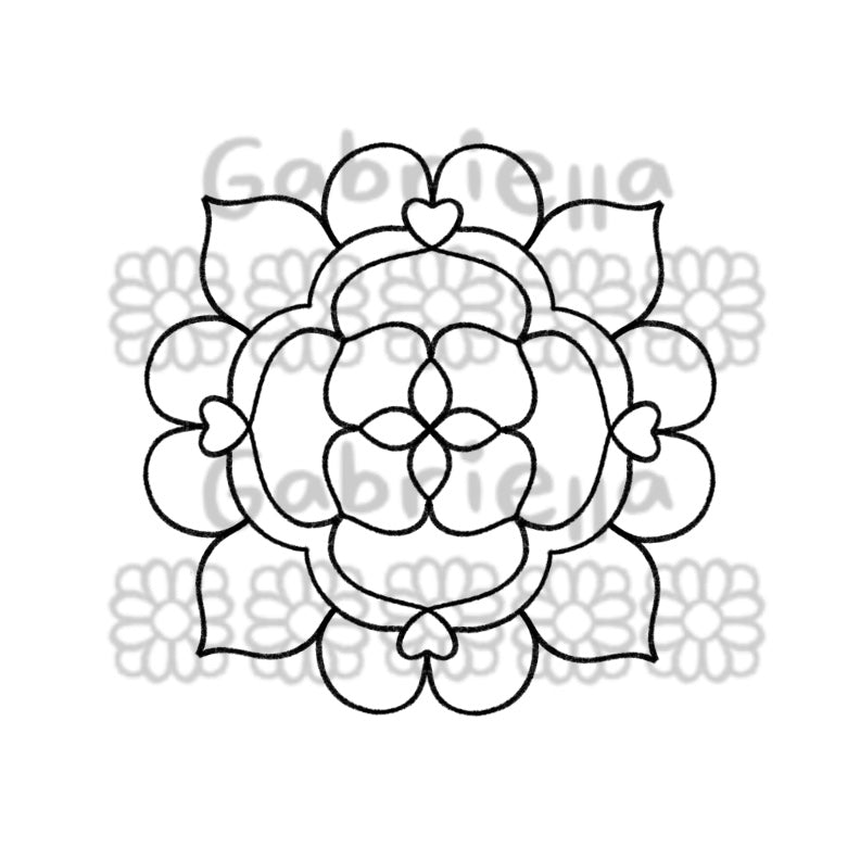 Mandala Colouring Page - Downloadable