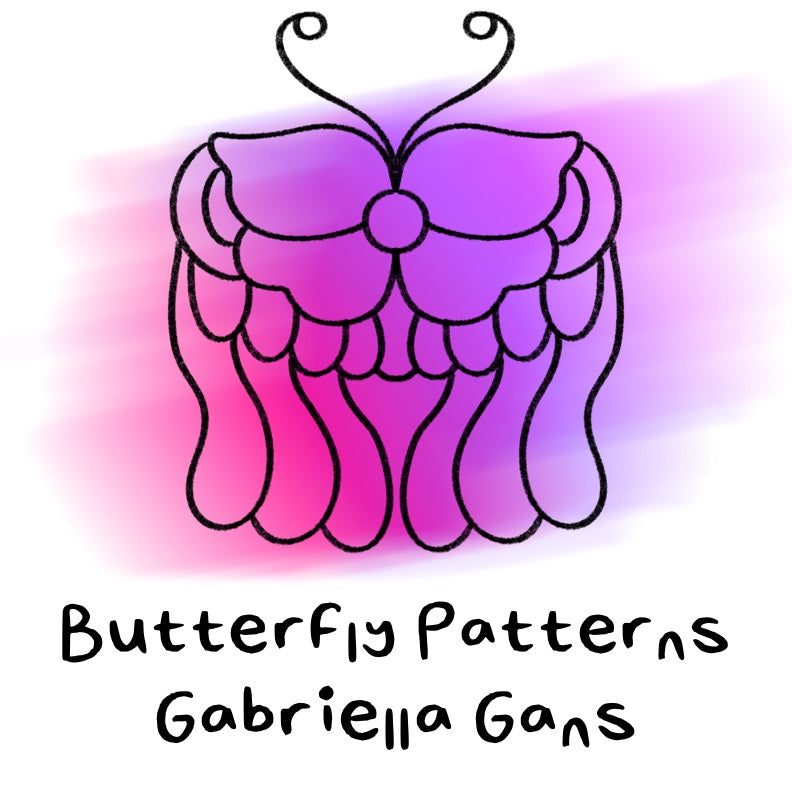 Butterfly Patterns Colouring Book