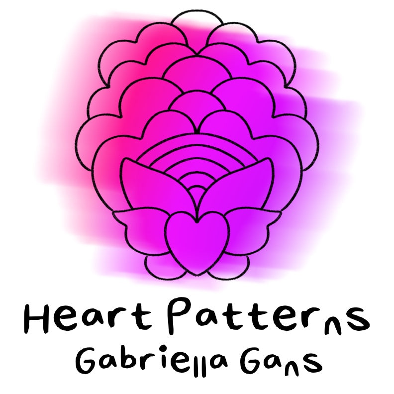 Heart Patterns Colouring Book